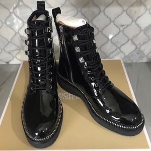 Michael Kors Patent Leather Boots